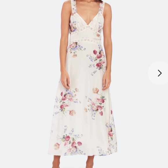 LoveShackFancy Dresses & Skirts - LoveShackFancy Sabina Silk Dress 00